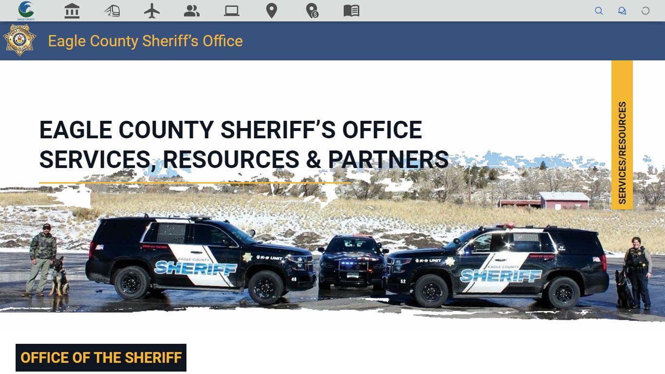 Sheriff Services - Eagle County, Colorado